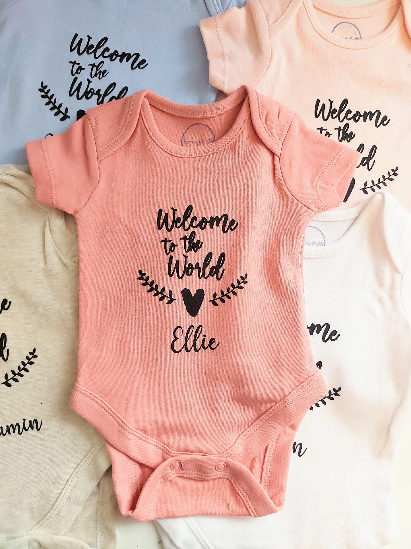 Welcome to The World Baby Vest