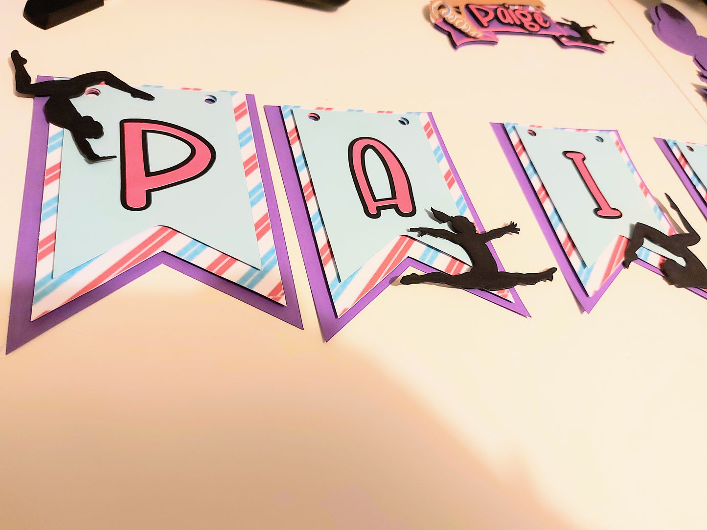 Gymnastics Celebration Banner