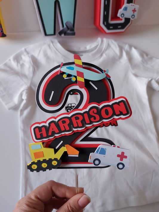 Vehicles Party Decoration Bundle