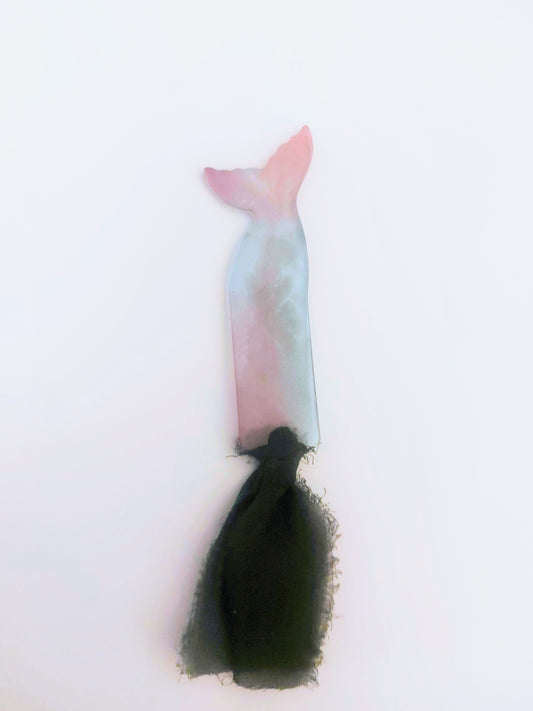 Mini Mermaid Handmade Bookmark
