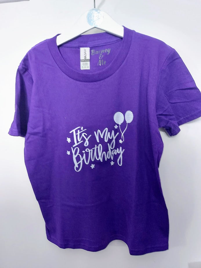 'It's My Birthday' T-shirt