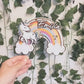 Rainbow Unicorn 3D Shaker Cake Topper