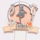 Ballet 3D Shaker Cake Topper